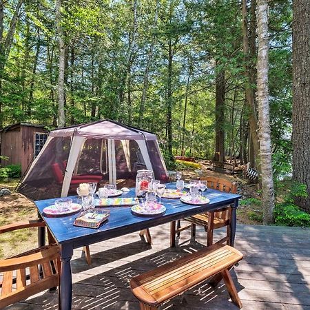 Cozy Lakefront Madison Cabin With Dock And Kayaks Villa Exterior photo