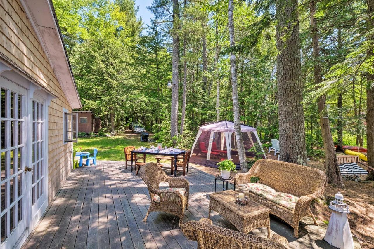 Cozy Lakefront Madison Cabin With Dock And Kayaks Villa Exterior photo